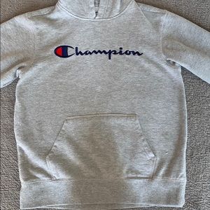 small champion hoodie